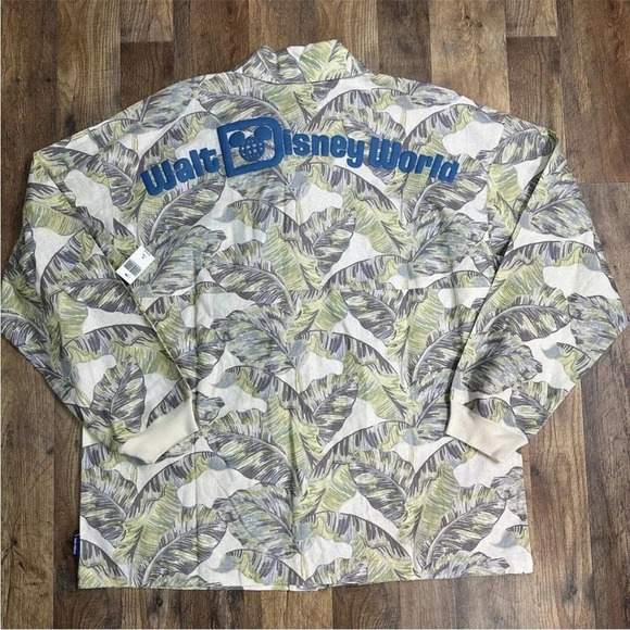 ✨NWT Walt Disney World Tropical Spirit Jersey Shirt Jacket Shacket Men's XXL 2XL - Picture 12 of 12